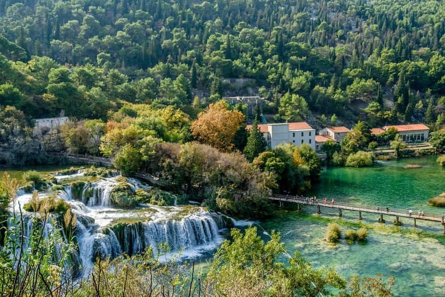 Private Krka National Park & Klis Fortress from Split - The boat cruise to Skradin: a calmer way to see the river Krka
