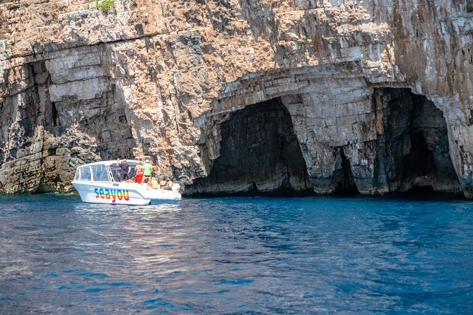 Private Luxury Boat tour for 12 from Split, Brac, Trogir, Hvar - Budikovac Island: the swimming stop you will talk about later