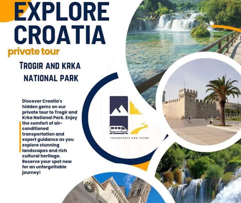 Private tour from Split area: Trogir and Krka National Park - Why Trogir plus Krka fits an 8-hour day