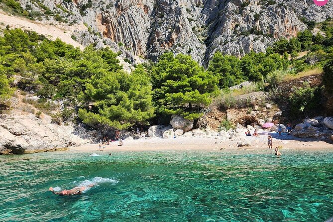 Private tour of Pakleni islands, Red Cliffs & South Shore of Hvar - Red Rocks and the Cave Swim Stop at Hvar