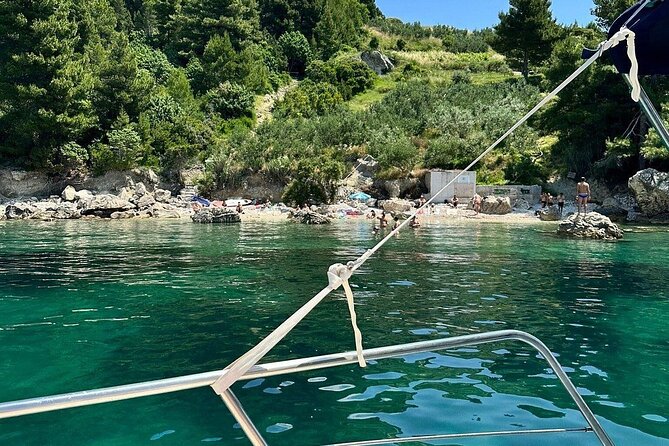 Private tour of Pakleni islands, Red Cliffs & South Shore of Hvar - Dubovica Beach: Snorkeling Gear, a Hidden Cave Feel