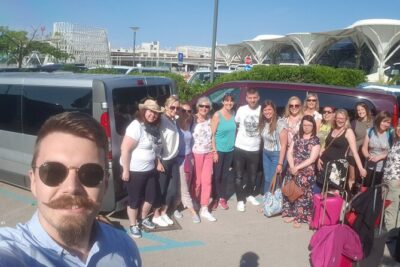 Private transfer Split airport to Split (any location) up to 8 passengers