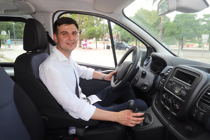 Private Transfers from Split Airport to Split - Price and value: $59.91 per person for door-to-door calm