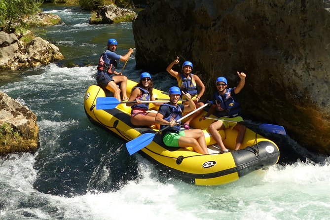 Rafting Experience in the Canyon of the River Cetina - Cetina Rafting From Split, With Cave Swim and Cliff Jump Options