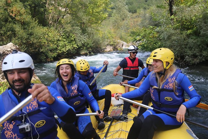 Rafting on Cetina River Departure from Split or Blato na Cetini village - If the weather turns: how to think about plan B