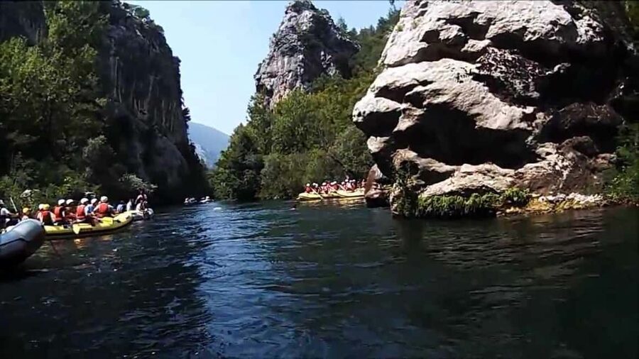 Rafting on Cetina river from Split - Meeting near Diocletian’s Palace, then heading out