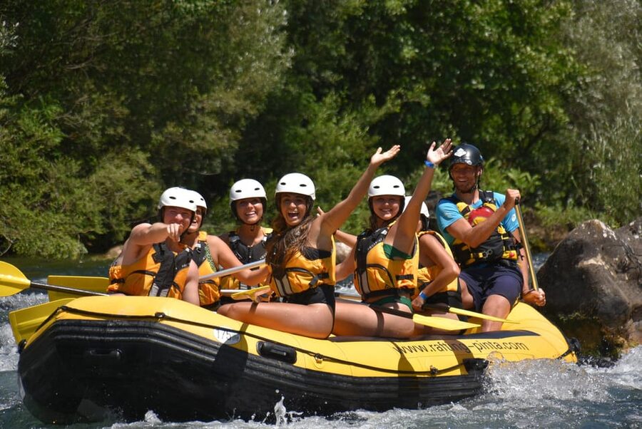 Rafting on the Cetina river - What the trip includes, and what costs extra