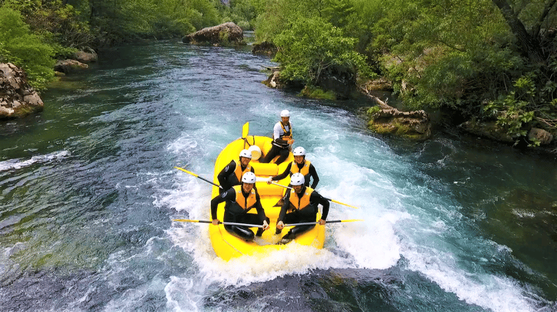 Rafting on the Cetina river - Picking the right time: 09:30 or 14:30