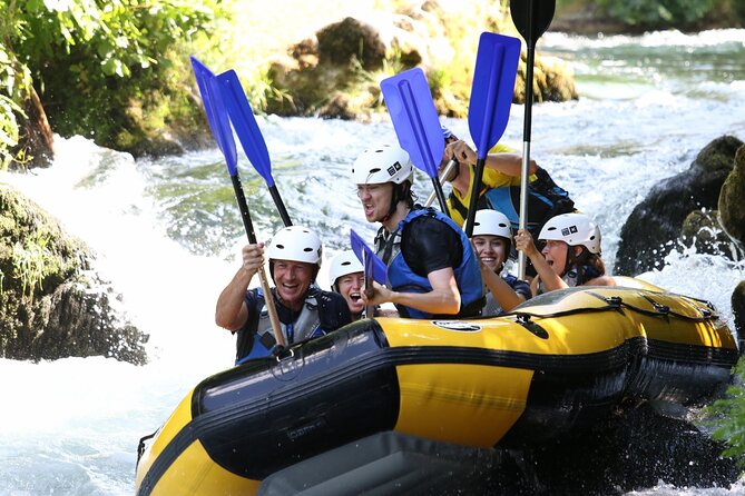 River Rafting from Split- Cliff Jumping- Cave Visit - 4 to 6 Meter Cliff Jumps: Adrenaline With Clear Options