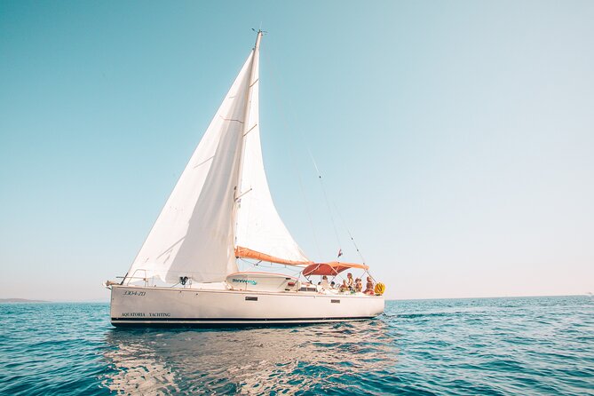 Sail and escape to Pakleni islands | Half day sailing on a modern 36ft yacht - Meeting at Harbour of Hvar (Riva 7) and what the 4-hour trip feels like