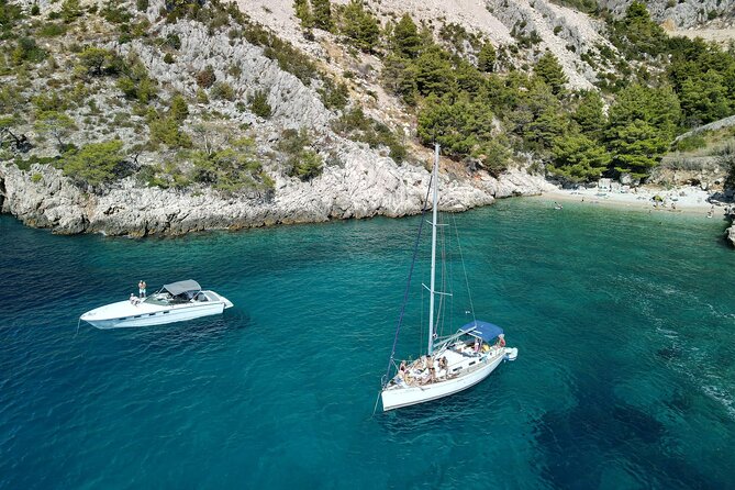 Sail and escape to Pakleni islands | Half day sailing on a modern 36ft yacht - Pakleni Islands swimming, snorkeling, and SUP time (the part you will remember)