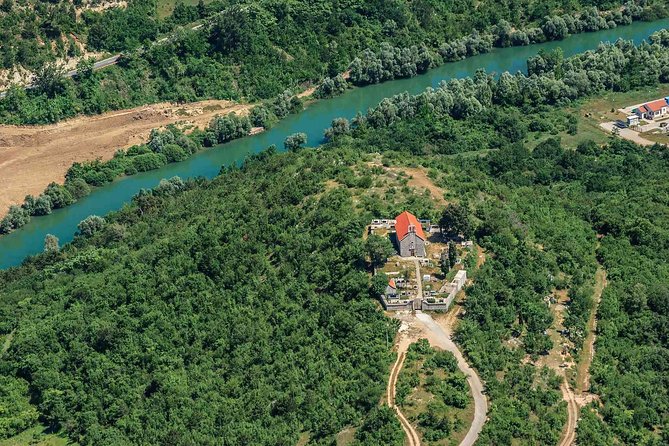 Sinj: Panoramic Flight over Peruca Lake and Dinara mountain - Where you fly: Sinj, Trilj, Peruća Lake, and the Cetina spring