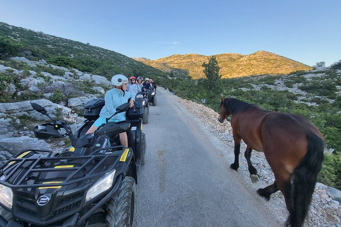 Skywalk Biokovo ATV Quad Tour - ATV quad time on the mountain: comfort, safety, and control