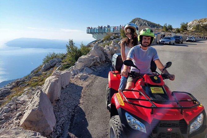 Skywalk Biokovo ATV Quad Tour - The viewpoint pause: the first real taste of height