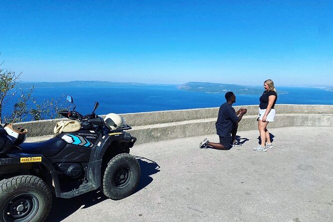 Skywalk Biokovo ATV Quad Tour - Entering the Biokovo Skywalk: glass walkway at 1,228 meters