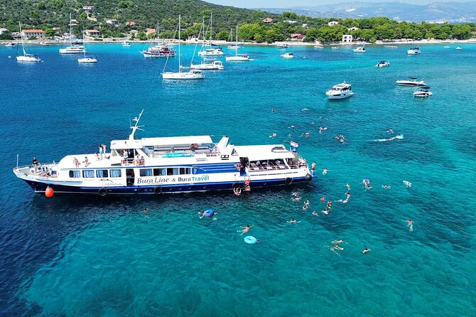 Slatine - Island Hopping Excursion (Trogir/Blue Lagoon/Shipwreck) - A cruise day from Slatine: what you are really paying for