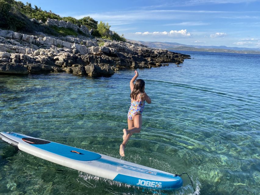 Šolta, Blue Lagoon and Brač Private Tour - Blue Lagoon Snorkel and Swim Time With Gear on the Boat