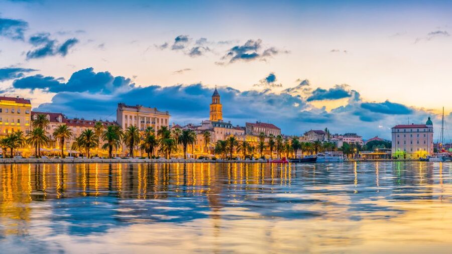 Split: 1.5-Hour Riviera Boat Cruise with a Free Drink - Marjan Forest Park, pebble beaches, and sunset timing over Čiovo Island
