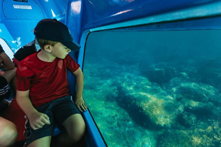 Split: 45-minute Semi-Submersible Submarine Trip - Comfort, seating, and family fit for ages all the way up