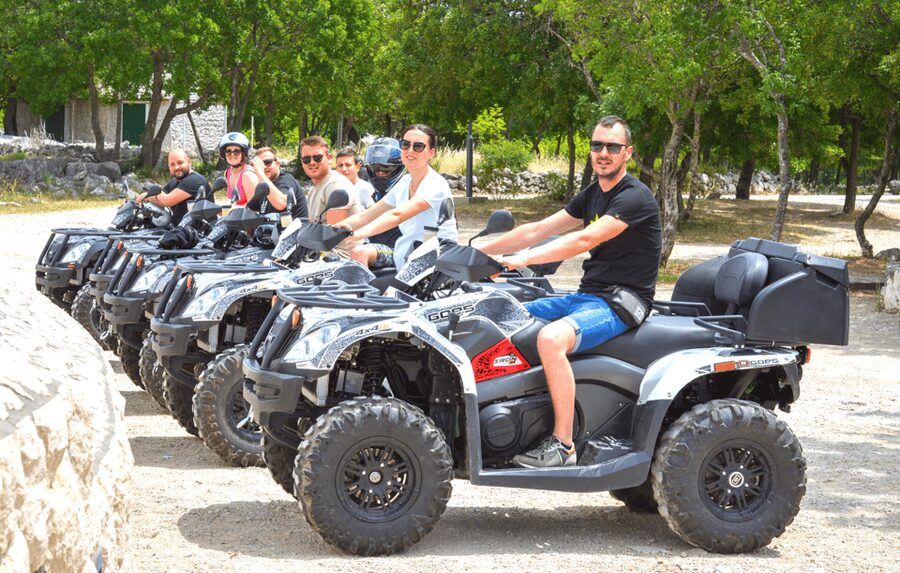 Split: ATV Quad Tour with Waterfall Swimming with Picnic - Transport, timing, and what the duration really means