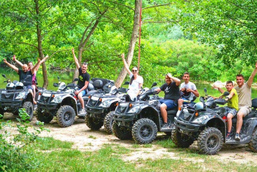 Split: ATV Quad Tour with Waterfall Swimming with Picnic - The 40 km off-road loop: River Cetina, canyons, viewpoints