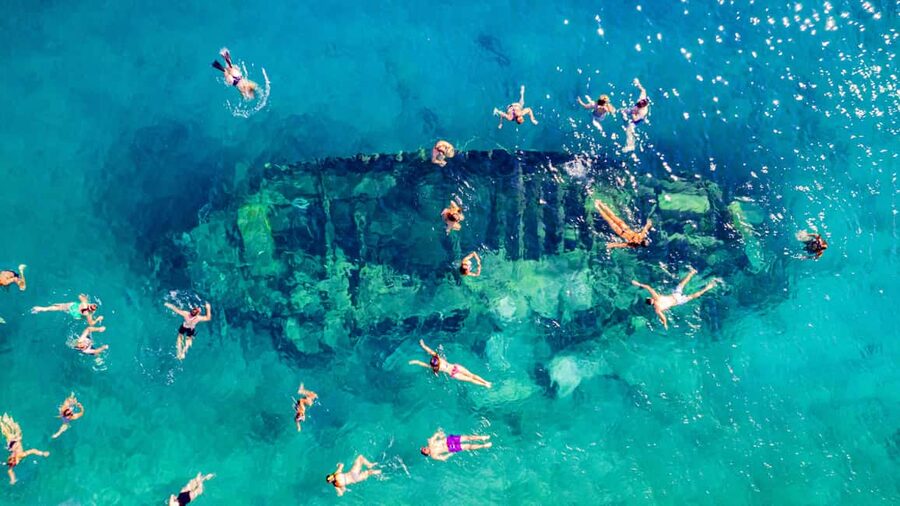 Split: Blue Lagoon, 3Islands, Boat Trip, Mediterranean lunch - Nečujam Bay on Šolta: shipwreck snorkeling off the schedule