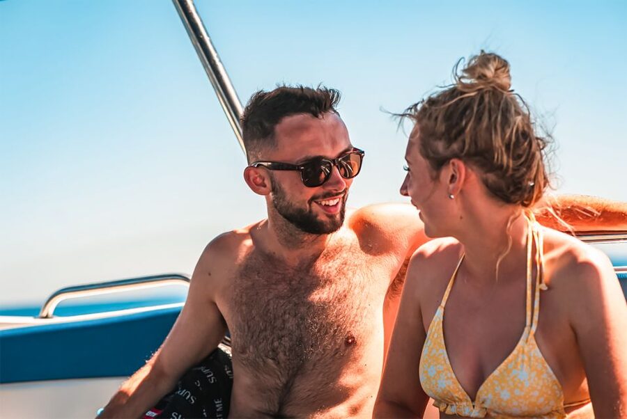 Split: Blue Lagoon and 3 Islands Speedboat Tour - Trogir UNESCO stop: historic harbor vibes in about an hour