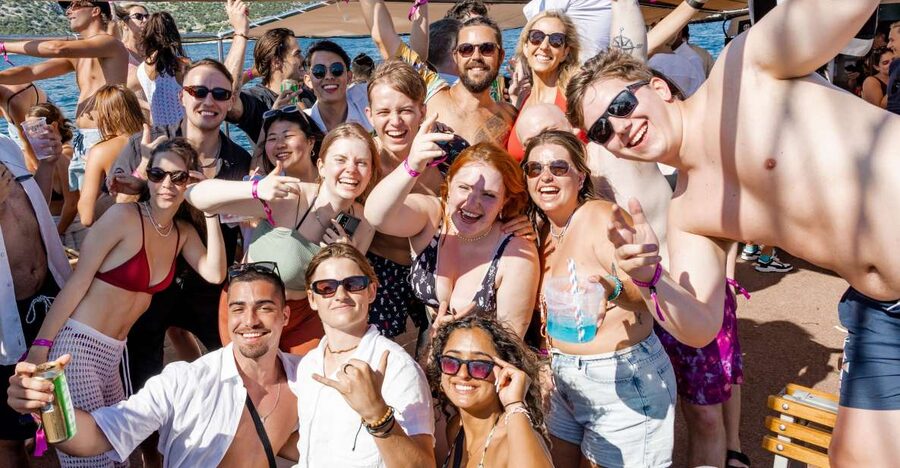 Split: Blue Lagoon Boat Party with DJs, Shots & After Party - Drinks, Snacks, and the Real Value Question