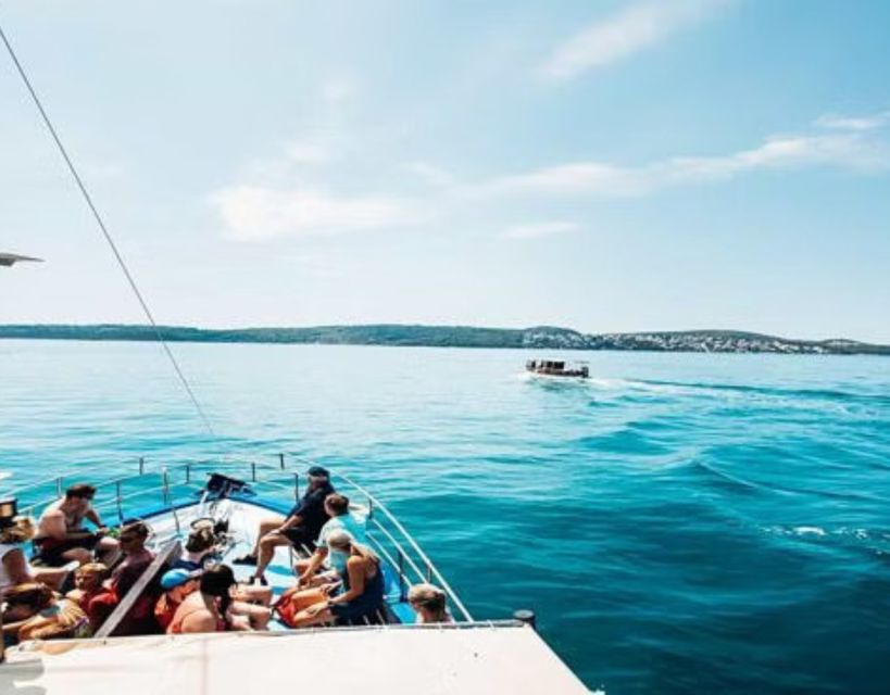 Split: Blue Lagoon Boat Trip with Lunch, Wine and Snorkeling - Krknjaši, the Blue Lagoon: what you’re really going for