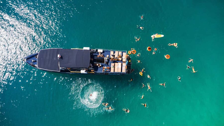 Split: Blue Lagoon, Shipwreck, & Šolta with Lunch & Drinks - The On-Board Cruise Time: Lunch, Drinks, and Being Comfortable on a Long Sail
