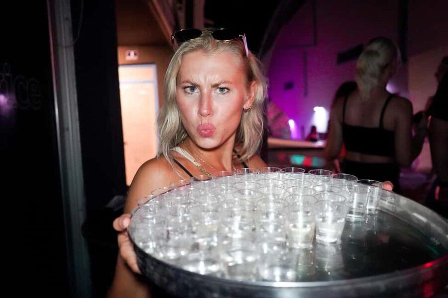 Split: Boat Crawl with Nightclub Access, Shots, & Boat Party - The On-Water Party Boat: Two Bars, Live DJ, and Why It Feels Different