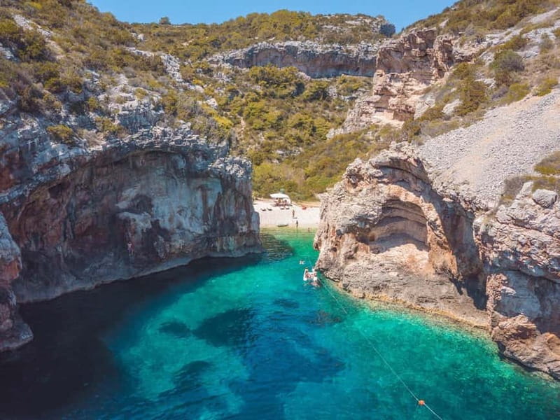 Split: Boat Tour to Blue Cave, Vis, Blue Lagoon, Hvar, Brač - Hvar Town Walk: Old Streets, Walls, and Real Lunch Time