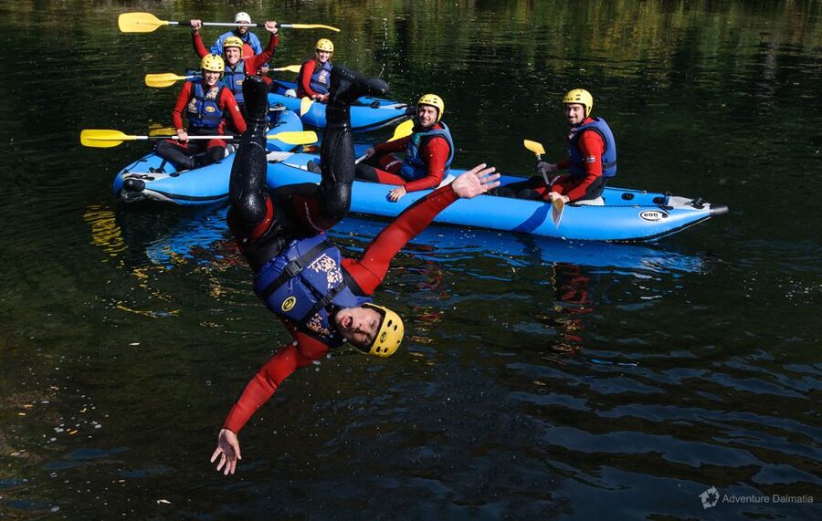 Split: Canoe Safari on the Cetina River - Suit up like a pro: neoprene, helmet, and the safety briefing