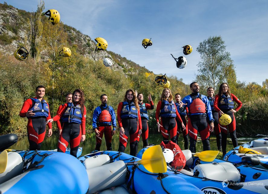 Split: Canoe Safari on the Cetina River - The paddle itself: 11,000 meters through the canyon