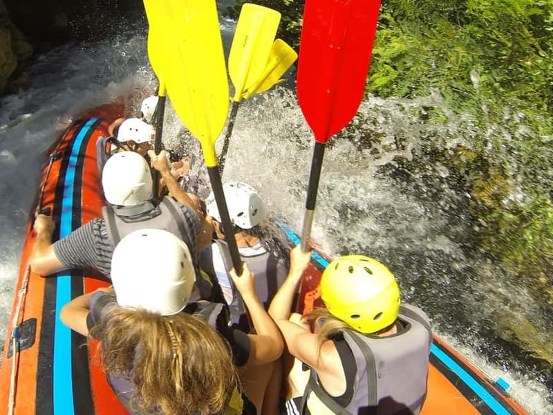 Split: Cetina River Rafting Tour with Instructor - Radmanove Mlinice Ending in Omis: Rest, Green Space, and a Clean Finish