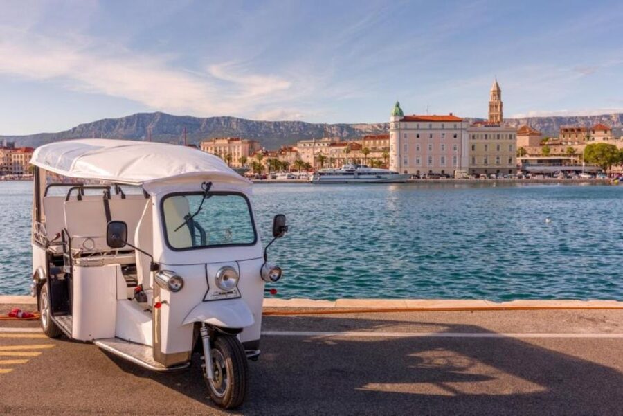 Split: City Highlights Electric Tuk-Tuk Tour - Prokurative Square and Riva: Finish Where the Evening Starts
