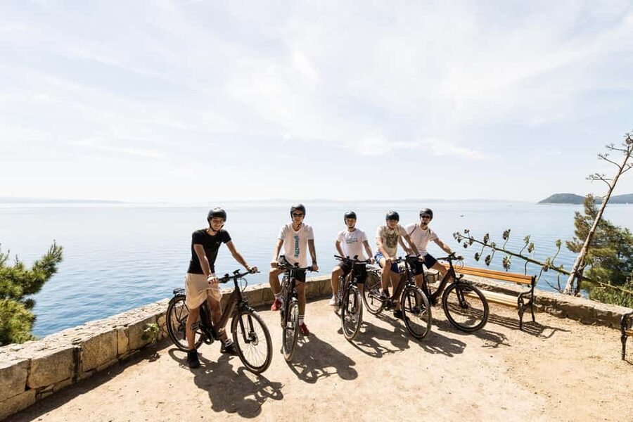 Split City & Marjan Park Electric Bike Tour - Marjan Forest Park, shade, climbs, and viewpoint payoff