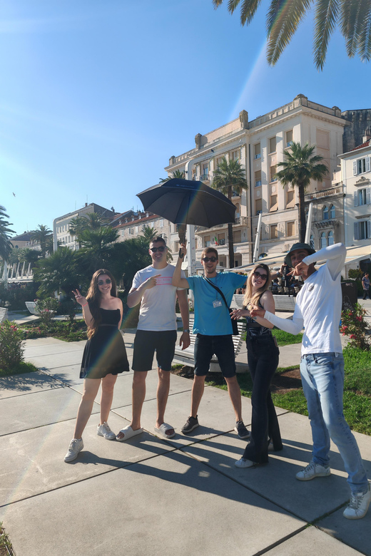 Split: City Walking Tour w/ Game of Thrones Locations - Golden Gate, People’s Square, and Fruit Square: wrap-up with local pulse