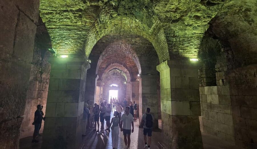 Split: City Walking Tour w/ Game of Thrones Locations - Diocletian’s Cellars and the dragons’ chambers ticket