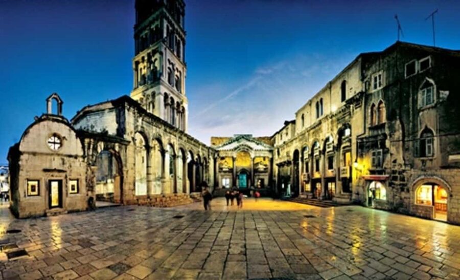Split Day Trip - Diocletian’s Palace and Peristil: where Roman power still shapes the streets