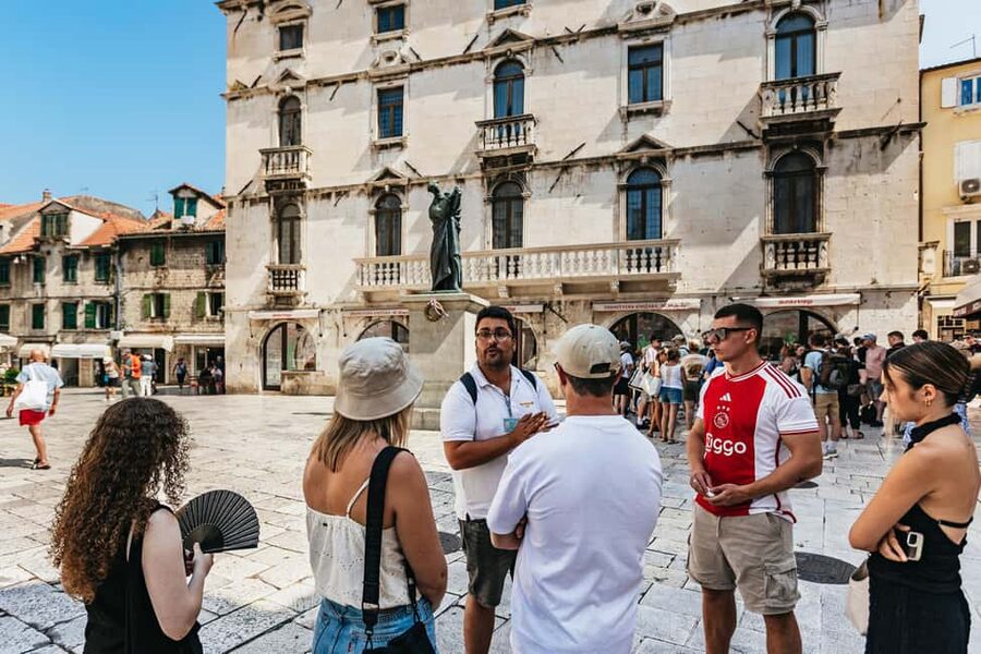 Split: Diocletian Palace & Old Town Guided Walking Tour - The palace gates: Bronze, Silver, Golden, and Iron