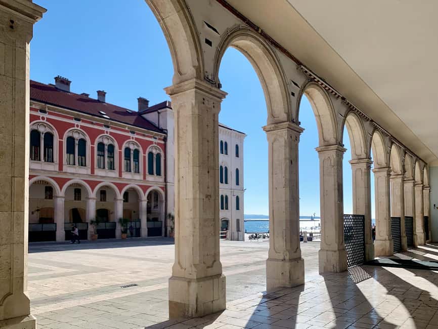 Split: Group or Private Walking Tour with Art Historian - Diocletian’s Cellars and the Riva waterfront, where stone meets real daily life