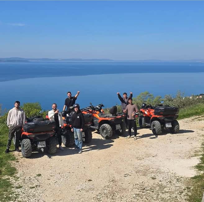 SPLIT: Guided ATV Tour Gornja Podstrana & Horses - Getting Started at Advent u Podstrani: Quick, Clear, No Fuss