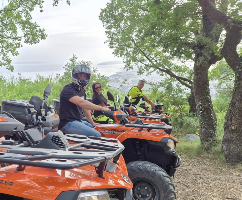 SPLIT: Guided ATV Tour Gornja Podstrana & Horses - Sunset Tour + Taverns: Snacks, Drinks, and a Different Pace