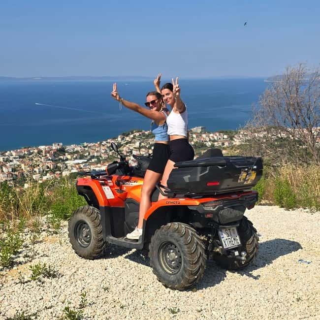 SPLIT: Guided ATV Tour Gornja Podstrana & Horses - Driver Requirements and Safety Reality Check