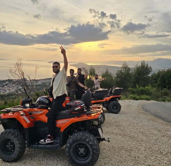 SPLIT: Guided ATV Tour Gornja Podstrana & Horses - Podstrana Mountain Riding: Views You Earn, Not Just See