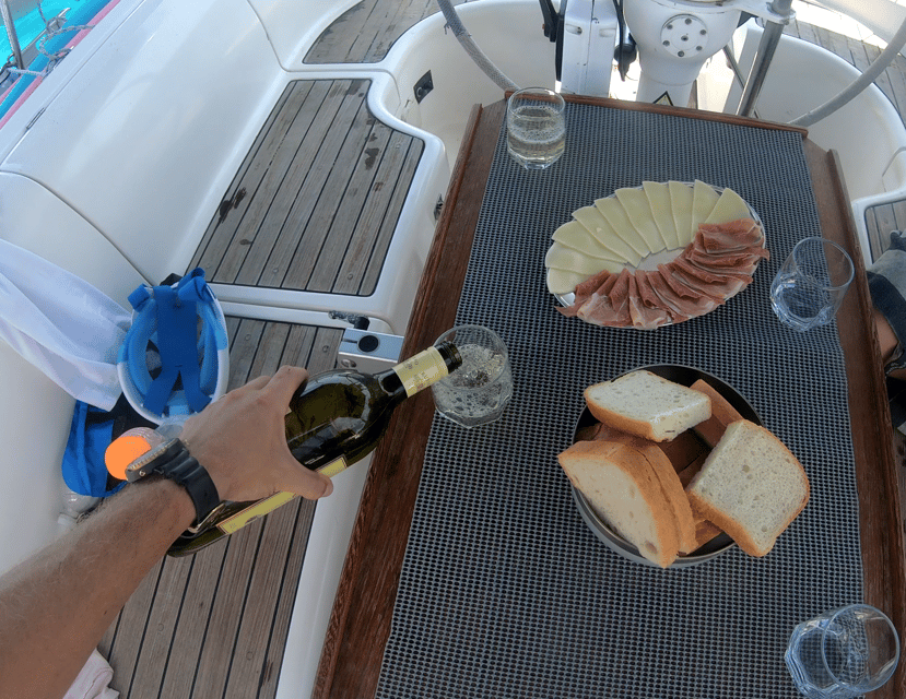 Split: Half Day Sailing Tour with Swim Stop, Snacks and Wine - The Swim Stop: Secluded Cove Time With Snorkeling Gear Included