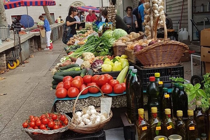 Split History and Gastro Small-Group Tour with Food and Drinks - Marmontova Ulica and the fish market stop for gelato and seafood