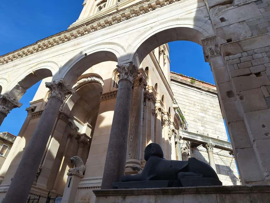 Split: History Walking Tour of the Old Town - Ending at the Riva, Palm Trees, and a Strong Plan for the Rest of Your Day