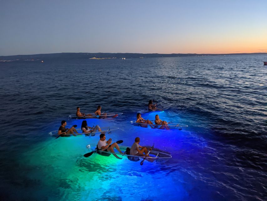 Split: Illuminated Evening Guided Kayaking Tour - Transport and meeting point details that actually matter